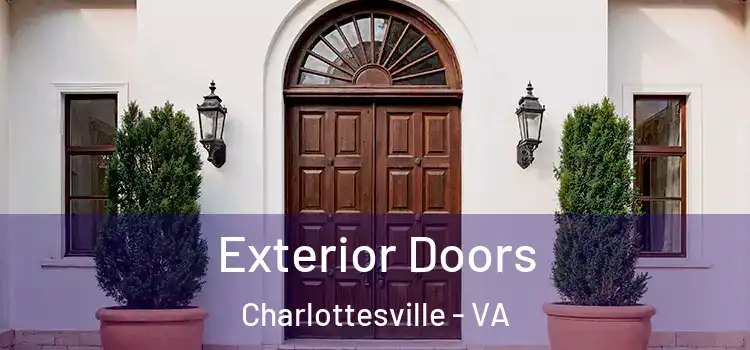 Exterior Doors Charlottesville - VA