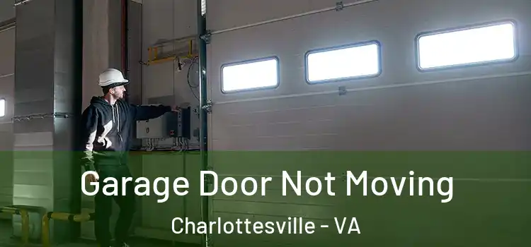  Garage Door Not Moving Charlottesville - VA