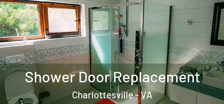 Shower Door Replacement Charlottesville - VA